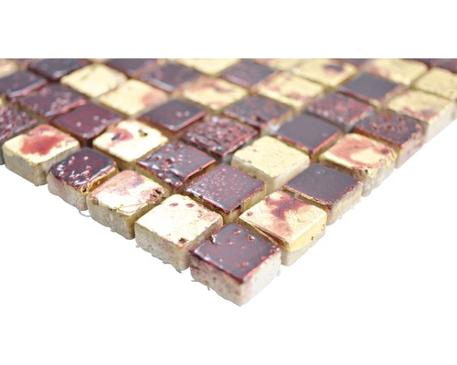 Carreaux de mosaïque avec aspect verre et or