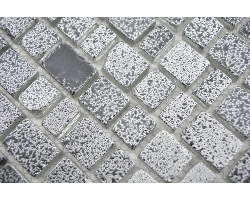 Gros plan de carreaux de mosaïque de verre