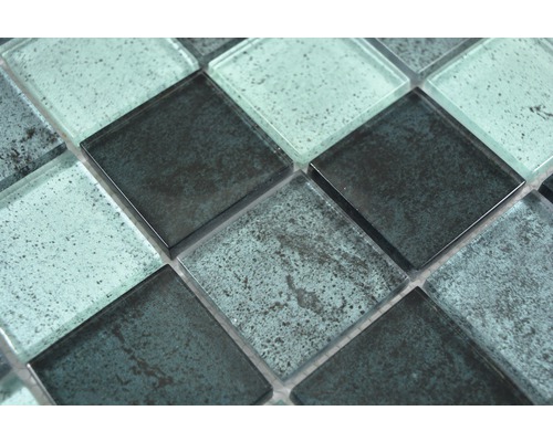 Mosaikfliese aus Glas