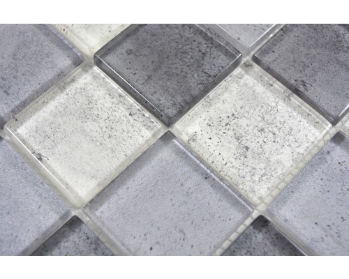 Gros plan de carreaux de mosaïque de forme carrée