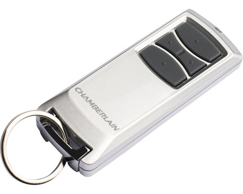 Télécommande d''ouverture de porte de garage Chamberlain avec trois boutons et porte-clés