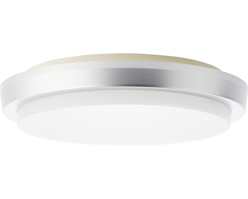 Plafonnier rond en métal et plastique