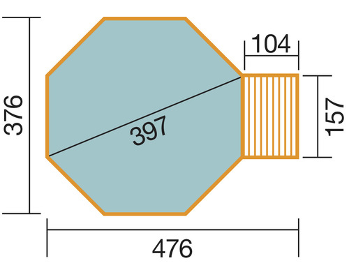 Plan d''un abri de jardin avec dimensions