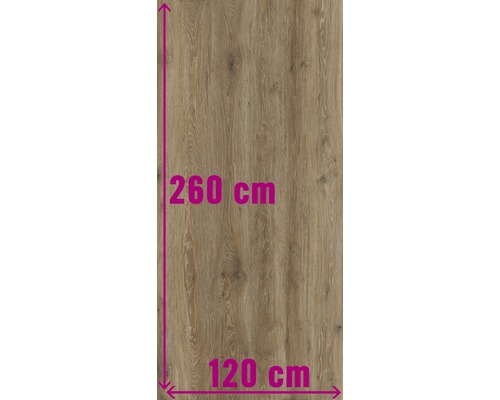 XXL Feinsteinzeug Wand- und Bodenfliese Count Henna 120x260 cm