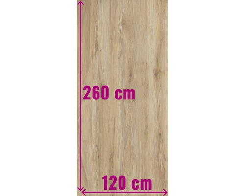 XXL Feinsteinzeug Wand- und Bodenfliese Count Cedar 120x260 cm