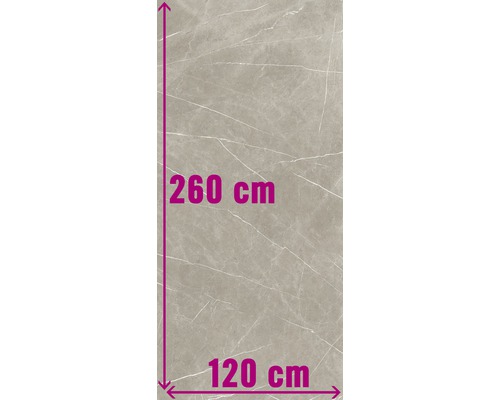 Carrelage sol et mur XXL Always Taupe Pulido 120x260 cm