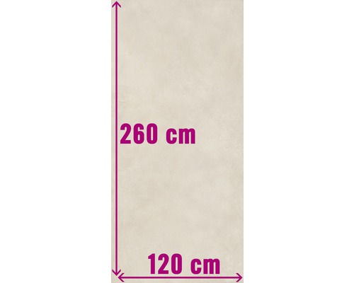 Carrelage sol et mur XXL Fresh Ivory Pulido 120x260 cm