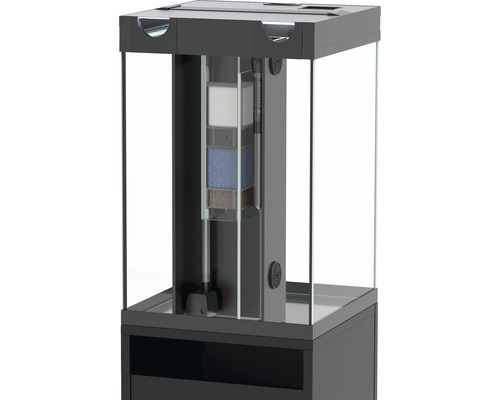Aquarium mit Filtersystem