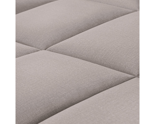 Surface en tissu matelassé en détail