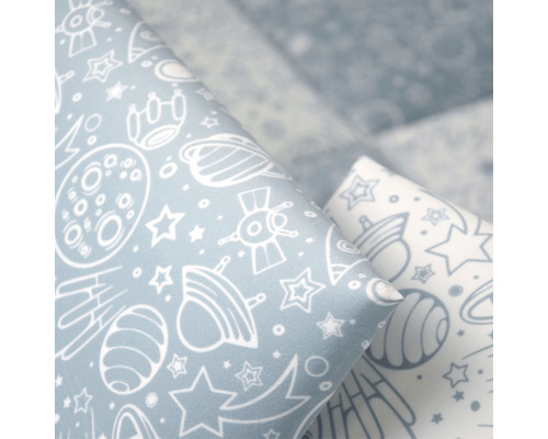 Papier peint avec motifs spatiaux