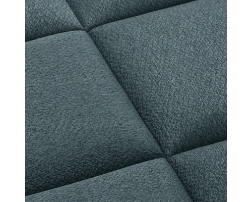 Nahaufnahme von gepolsterten Stoffquadraten