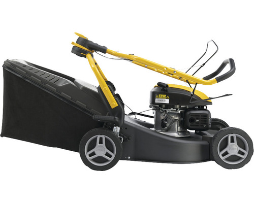 Tondeuse à gazon à essence avec bac de ramassage