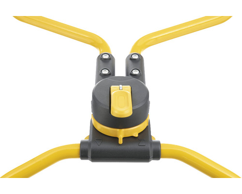 Vue détaillée de l''arroseur de jardin