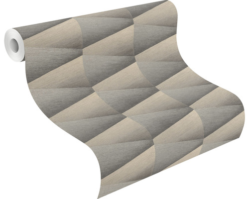 Tapetenrolle mit geometrischem Muster