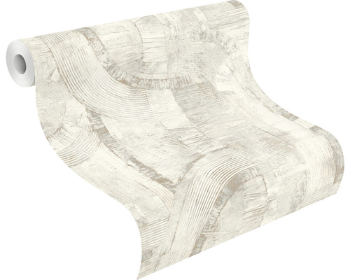 Tapetenrolle mit Kreis- und Linienmuster