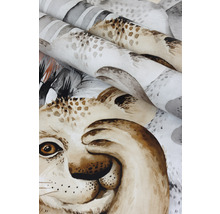 Tapetenrolle mit Löwenmotiv