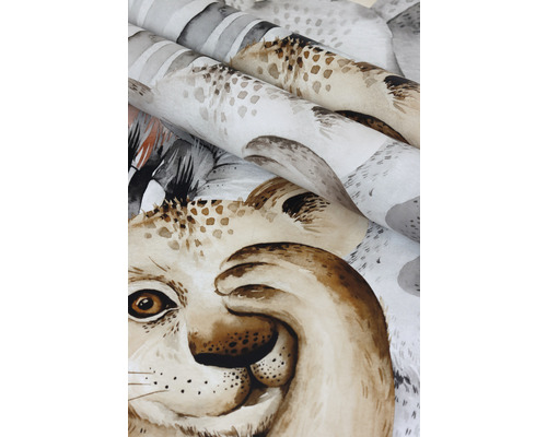 Tapetenrolle mit Löwenmotiv