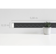 Bordure décorative avec motif en zigzag, longueur 5 mètres, largeur 0,13 mètre