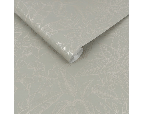 Tapetenrolle mit Blattmuster