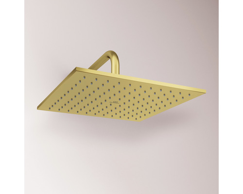 Pomme de douche carrée pour montage au plafond