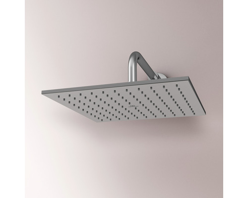 Pomme de douche carrée pour montage mural