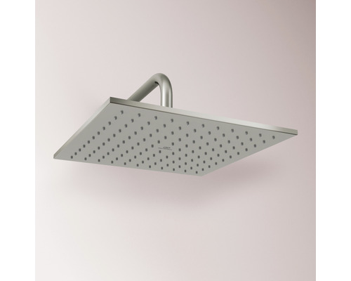 Pomme de douche carrée pour montage au plafond