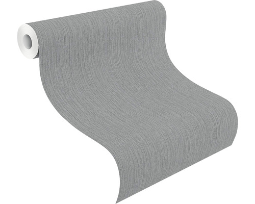 Rolle graue Vliestapete mit leichter Struktur