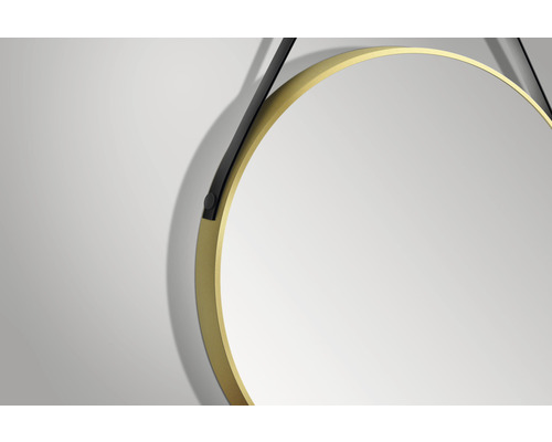 Runder Spiegel mit Aufhängung