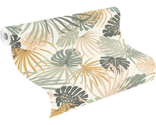 Tapetenrolle mit Blätterdessin