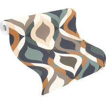 Tapetenrolle mit grafischem Muster