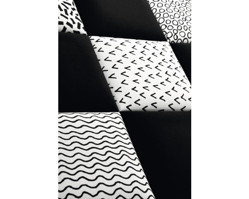 Absorbeur de son avec différents motifs