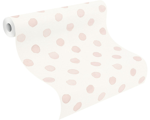 Tapetenrolle mit Punktmuster