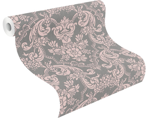 Tapetenrolle mit floralem Muster