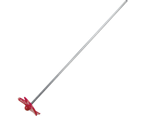 Tarière de sol en métal avec ailes en plastique