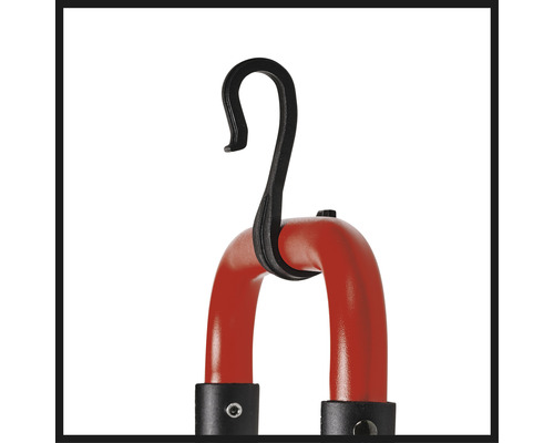 Detailansicht eines Werkzeugständers mit Haken