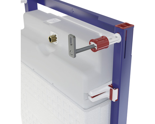 Vorwandelement für Wand-WC mit Spülkasten und Befestigungsmaterial