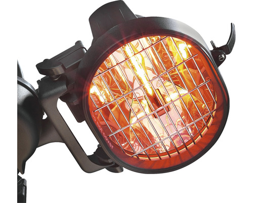 Radiateur infrarouge avec grille de protection