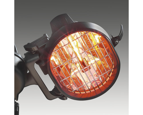 Radiateur infrarouge avec grille de protection pour l''extérieur