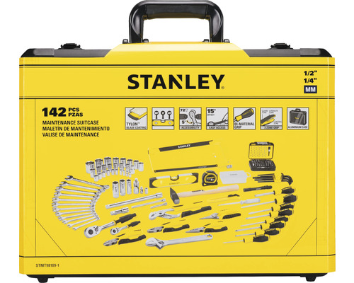 Mallette à outils Stanley avec 142 outils