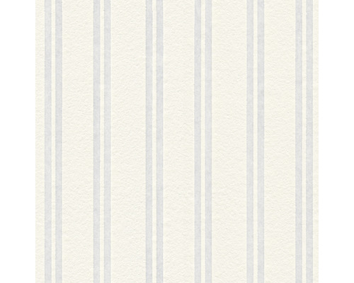 Papier peint intissé 2436-14 rayures blanc