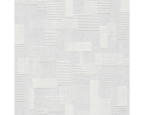 Papier peint intissé 2621-10 Meistervlies ProProtect carrés blanc