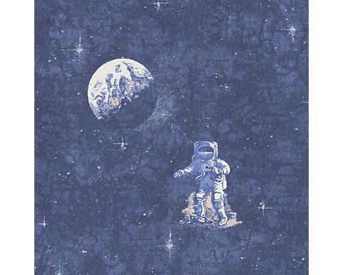 Papier peint 30489-1 Boys & Girls astronaute dans l'espace noctilucent