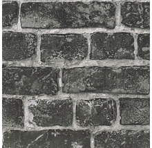 Papier peint avec motif de mur en pierre