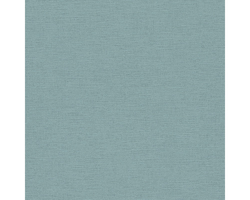 Papier peint intissé 30688-4 Around The World Uni turquoise Gros plan d''un papier peint textile