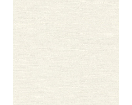 Papier peint intissé 30689-1 Around The World Uni blanc Papier peint à structure fine