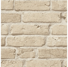 Gros plan d''un papier peint avec un motif de briques