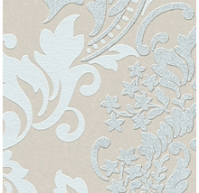 Vue détaillée d''un papier peint à motif floral