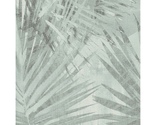 Gros plan d''un textile avec un motif de feuille de palmier
