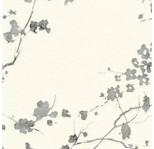 Papier peint à motif floral
