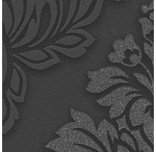 Papier peint intissé 36898-4 Metropolitan Damask noir argent